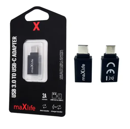[116616] USB - USB-C adapter zwart