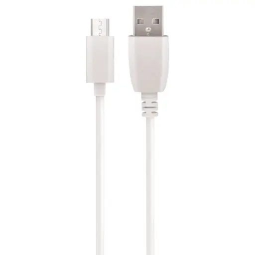 [116623] USB - Micro USB kabel 1m wit