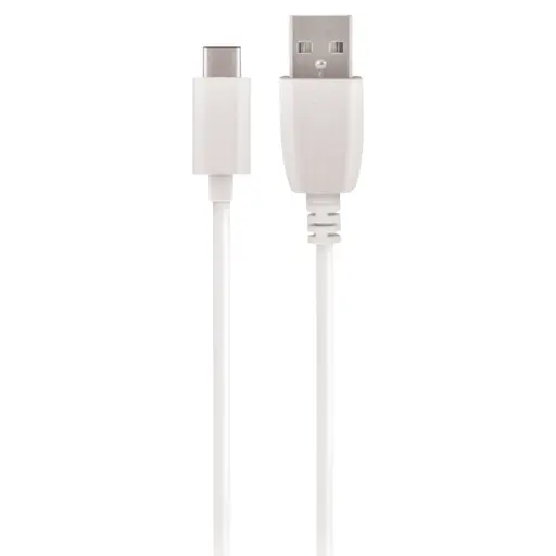 [116627] USB - USB-C kabel 3m wit