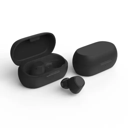 [116652] Bluetooth draadloze earbuds + oplaadcase zwart