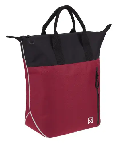 [116689] Willex Daily Shopper 21L Zwart/Rood
