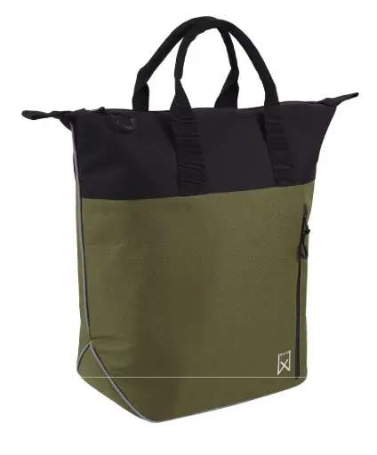 [116690] Willex Daily Shopper 21L Zwart/Groen