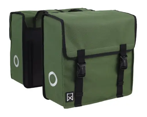 [116699] Basic Dubbele Shopper 46L Groen