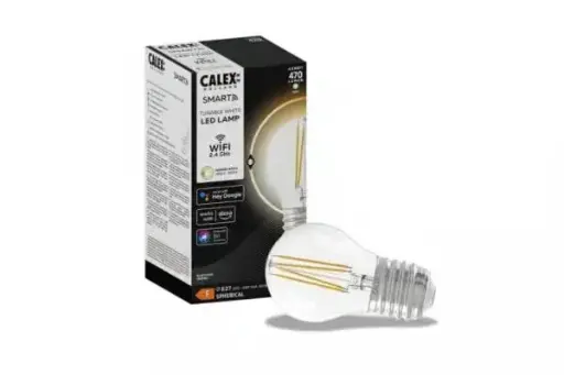 [114102] E27 Smart 4.9w (=40w) Kogel 1800K-3000K