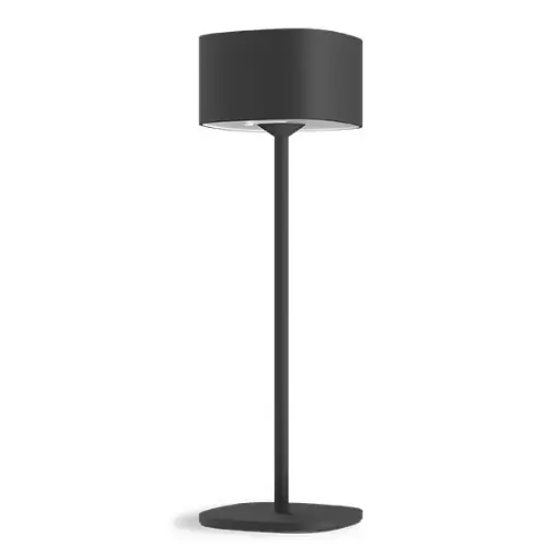 [116781] Calex Draadloze Tafellamp zwart LED 2W – Dimbare Oplaadbare Lamp voor Binnen en Buiten