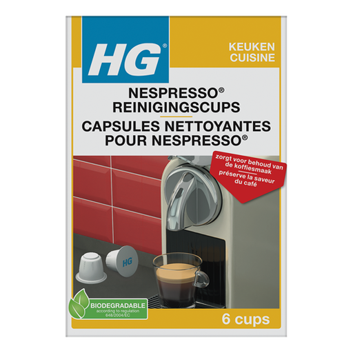 [106852] HG Nespresso® reinigingscups