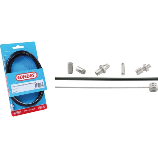 [10004414] Elvedes remkabel achter Nexus zwart