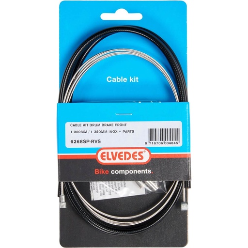 [10024740] Elvedes remkabel voor + inbus RVS