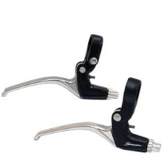 [102639] Saccon remgreep set zwart/aluminium