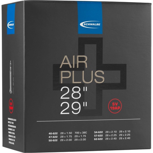 [1000753] Binnenband 28 inch air plus Frans ventiel