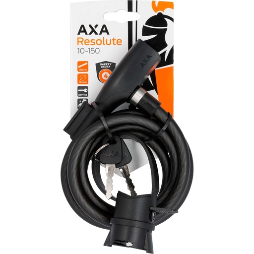 [109025] Spiraal kabelslot Axa Resolute 150 x 10