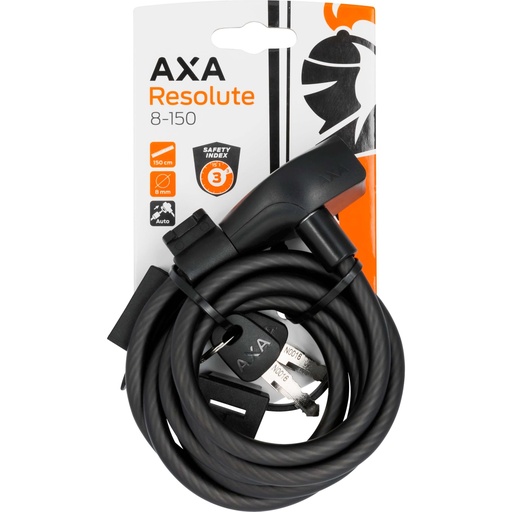 [109021] Spiraal kabelslot Axa Resolute 150 x 8