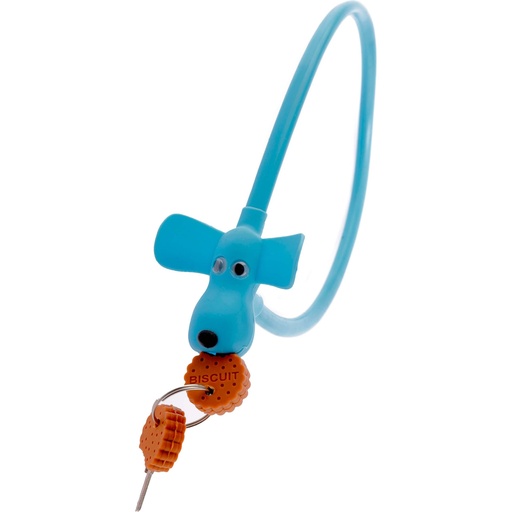 [109017] Kettingslot kind blauw