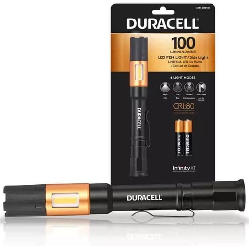[1001354] Duracell zaklamp Pen Light + Side Light