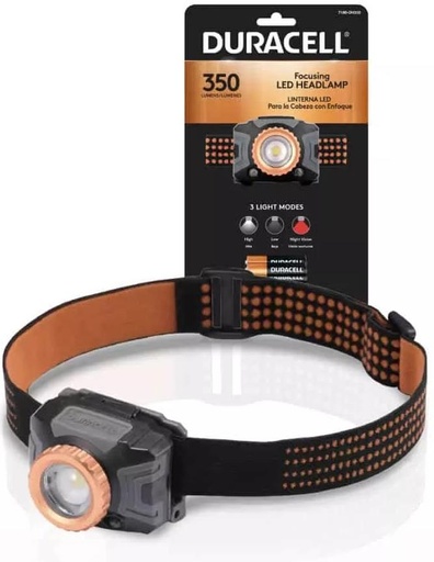 [1001367] Duracell hoofdlamp Focusing
