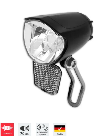 [106697] Lynx koplamp dynamo 70 Lux