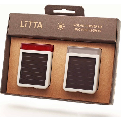 [115055] Verlichtingsset Solar wit LITTA