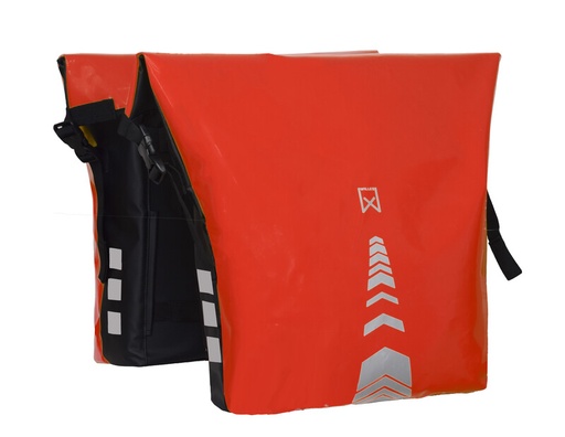 WILLEX Sportieve dubbele fietstas roll-up