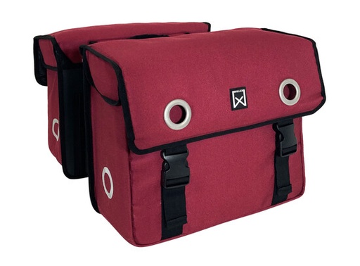 Dubbele canvas tas