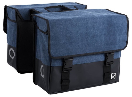 Dubbele canvas tas plus