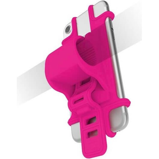 [110574] Celly telefoonhouder siliconen roze