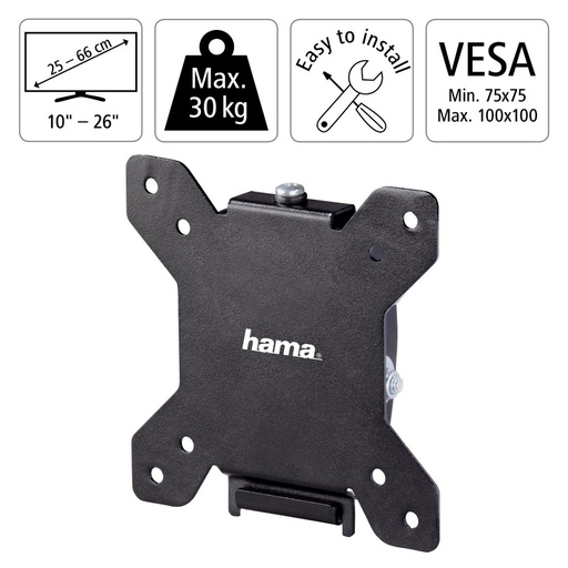 [115260] Hama Tv-muurbeugel, 66 cm (26")