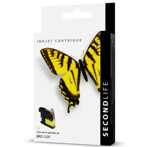 [115555] Brother LC 121 / 123 Geel