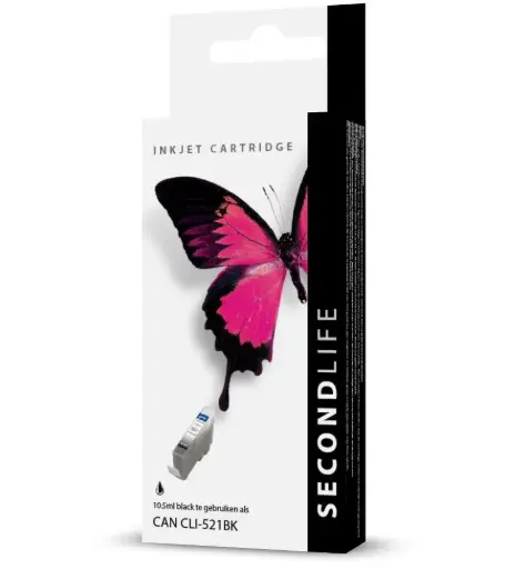 [115585] Canon CLI-521 Zwart Foto