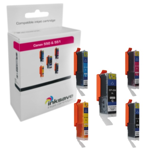 [115610] Canon PGI-550 & CLI-551 Multipack