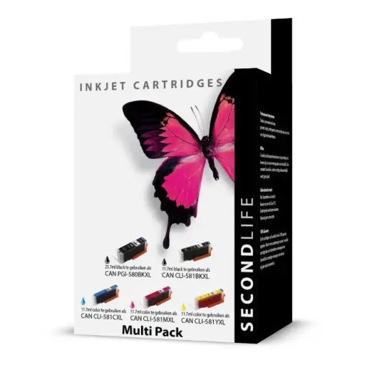 [115637] Canon PGI-580 & CLI-581 XL Multipack