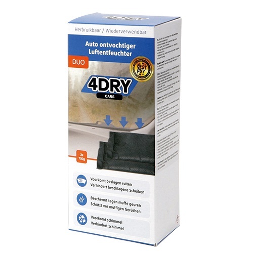 [108608] 4Dry duo ontvochtiger 2x 750GR