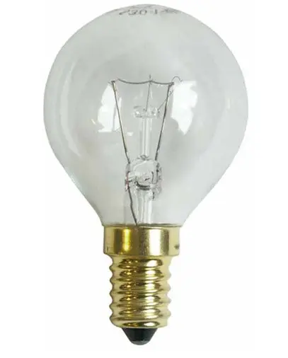[10011730] E14 kogel 40w (gloeilamp/ovenlamp)