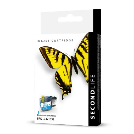 [116309] Brother LC 421 Cyaan