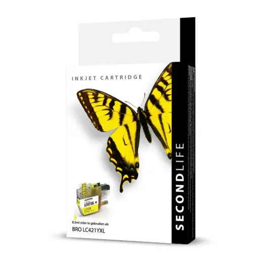 [115316] Brother LC 421 Geel