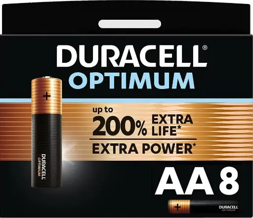 [1000099] Duracell Optimum AA 8st.
