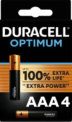 [112624] Duracell Optimum AAA