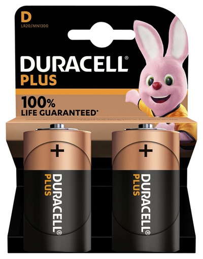 [113027] Duracell Plus Power Mono D 