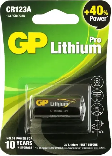 [10018768] GP Photo Lithium CR123A 