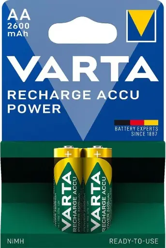 [10022938] Varta AA 2600Mah (2) oplaadbaar