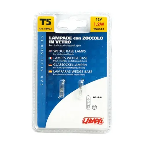 [10017101] Autolampjes W1W T5