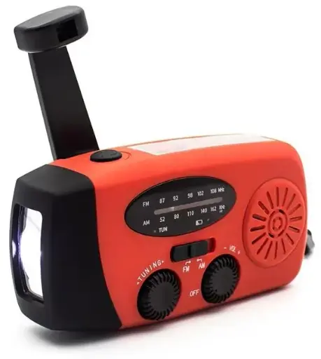 [116337] Zonne-/Noodradio met Powerbankfunctie