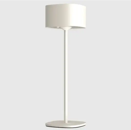 [116356] Calex Draadloze Tafellamp wit LED 2W – Dimbare Oplaadbare Lamp voor Binnen en Buiten