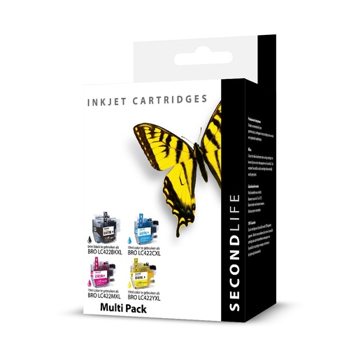 [116389] Brother LC 422 XL Multipack