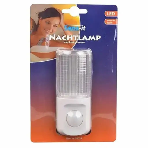 [101313] LED nachtlampje bewegings sensor